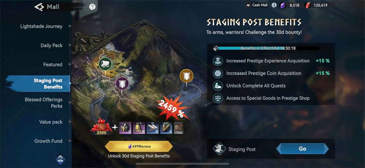 продажа аккаунта к игре Viking Rise